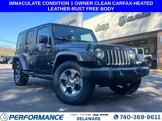 Used 2016 Jeep Wrangler Unlimited Sahara w/ Connectivity Group AWD/4WD image 1