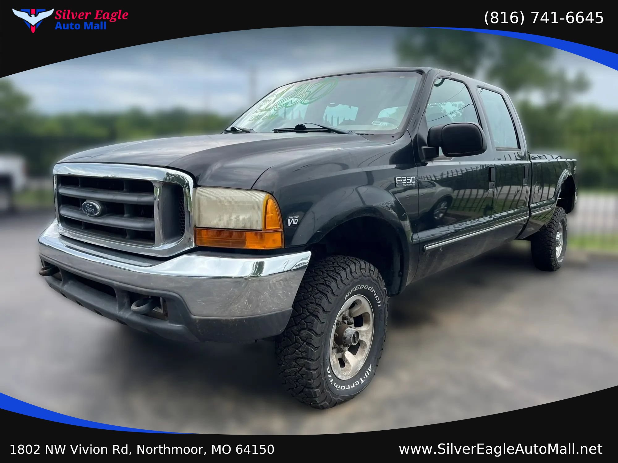 Used 1999 Ford F350 4x4 Crew Cab Super Duty image 4