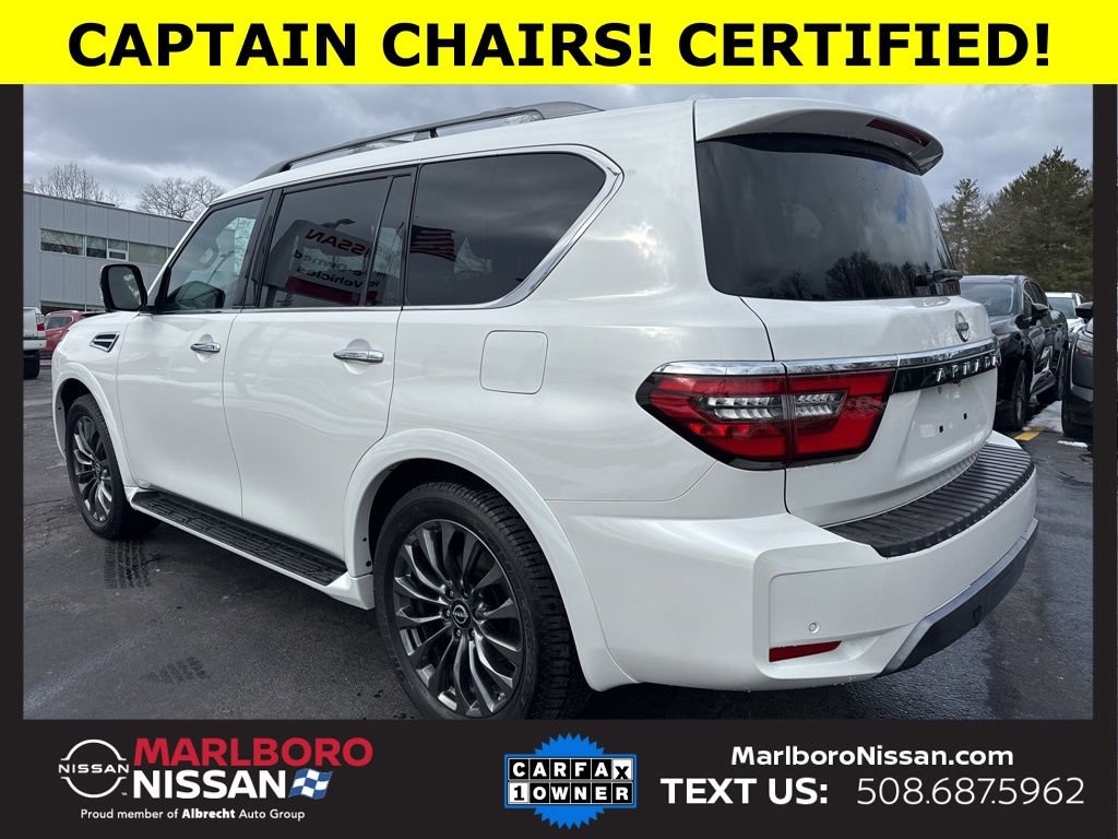 Certified 2024 Nissan Armada Platinum w/ Captain's Chairs Package image 5