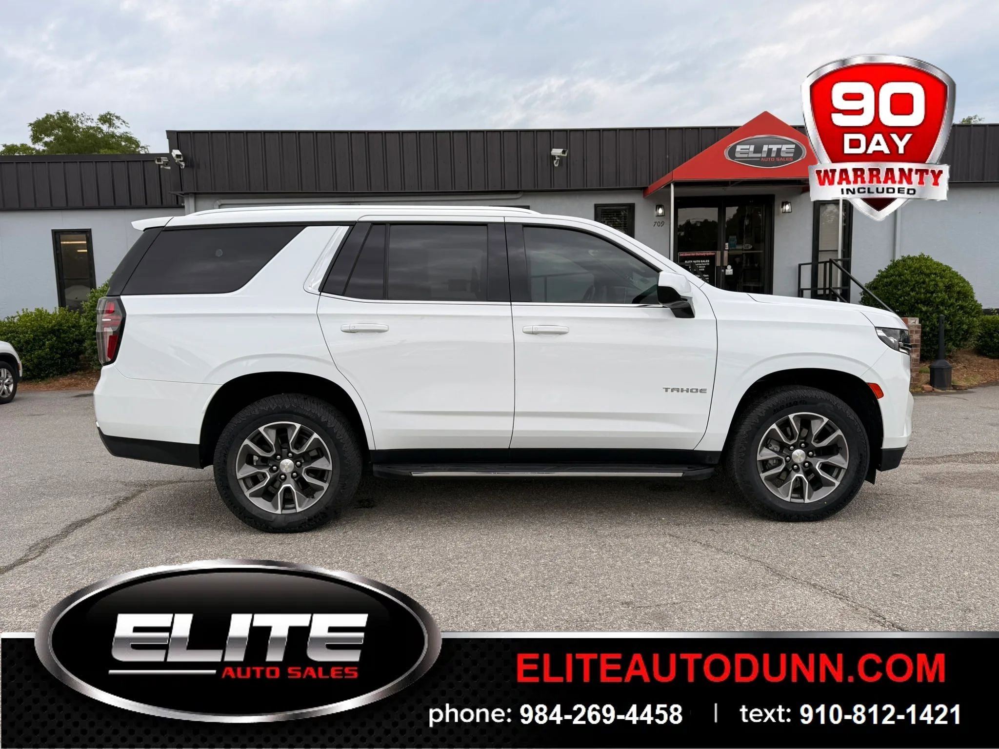 Used 2021 Chevrolet Tahoe LT w/ Rear Media and Nav Package