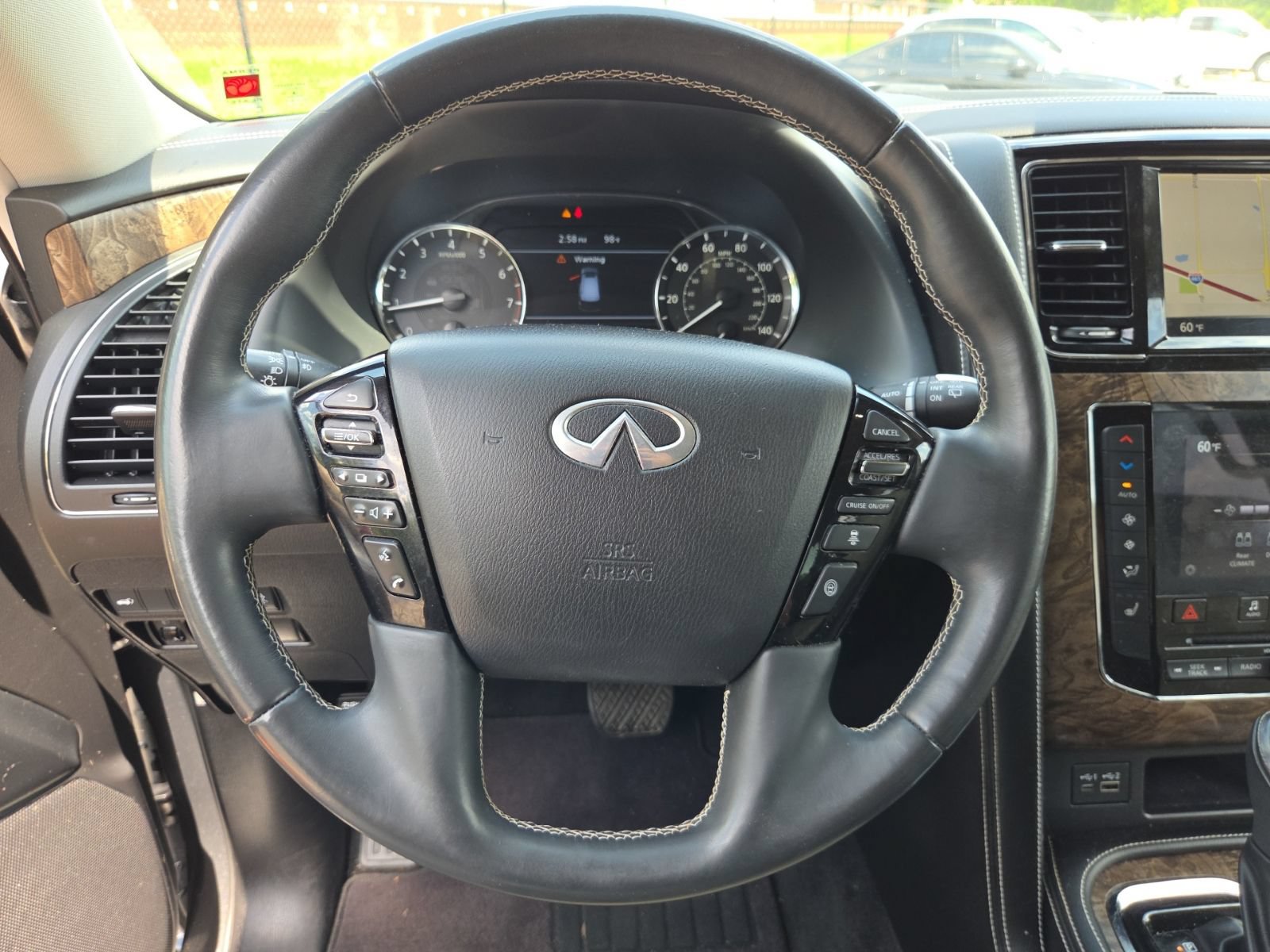 Used 2021 INFINITI QX80 Premium Select w/ Cargo Package AWD/4WD image 17