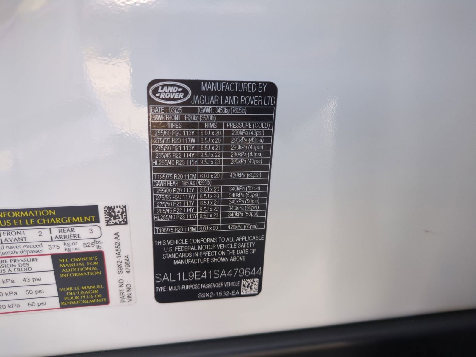 Used 2025 Land Rover Range Rover Sport Dynamic SE image 31