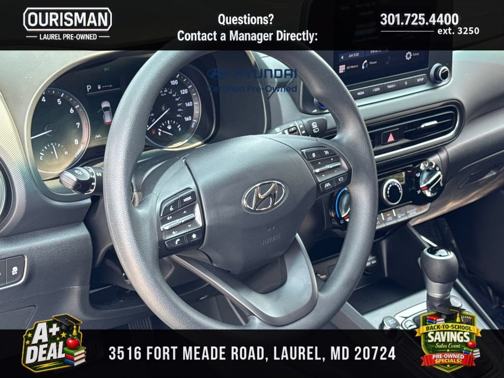 Certified 2023 Hyundai Kona SEL AWD/4WD image 9