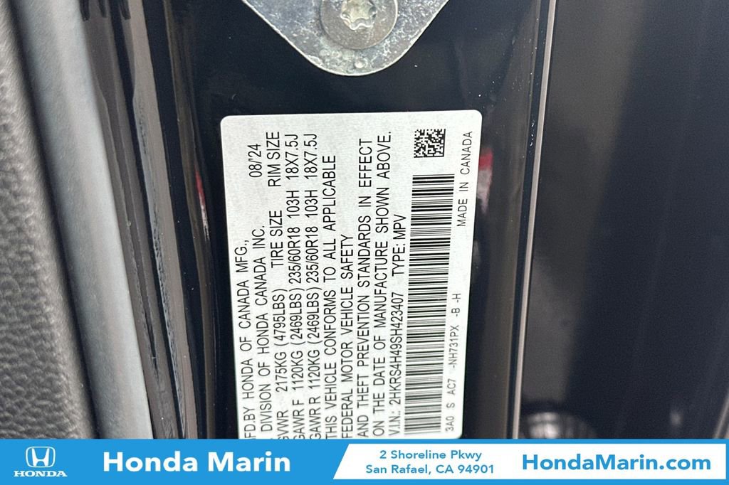 Certified 2025 Honda CR-V EX image 37