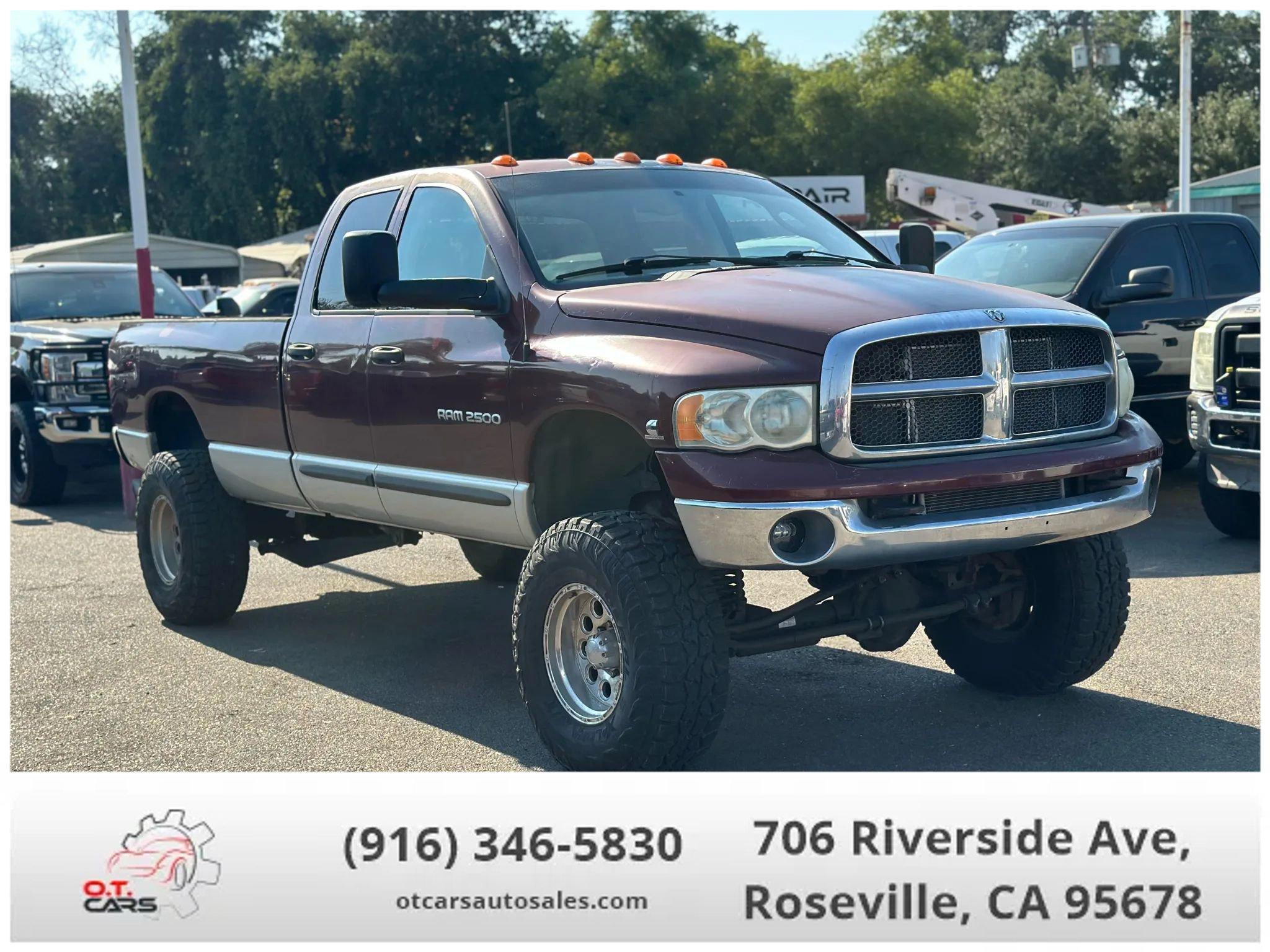 Used 2003 Dodge Ram 2500 Truck 4x4 Quad Cab