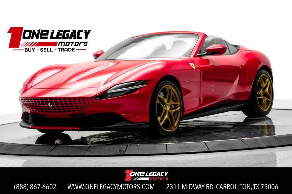 Used 2024 Ferrari Roma Spider RWD image 1