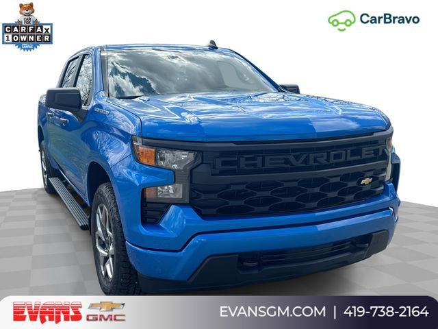 Certified 2025 Chevrolet Silverado 1500 Custom AWD/4WD image 1