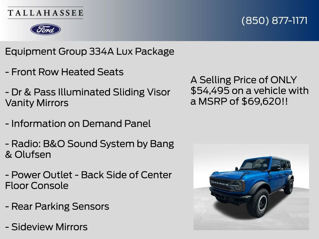 New 2025 Ford Bronco Badlands AWD/4WD image 25