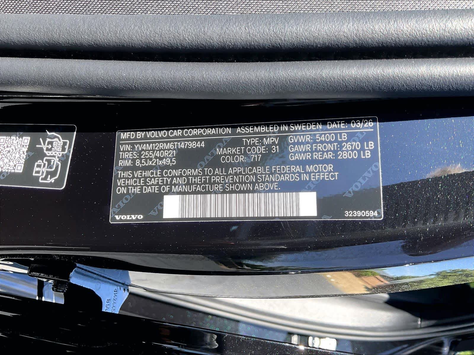 New 2026 Volvo XC60 B5 Ultra w/ Climate Package AWD/4WD image 36