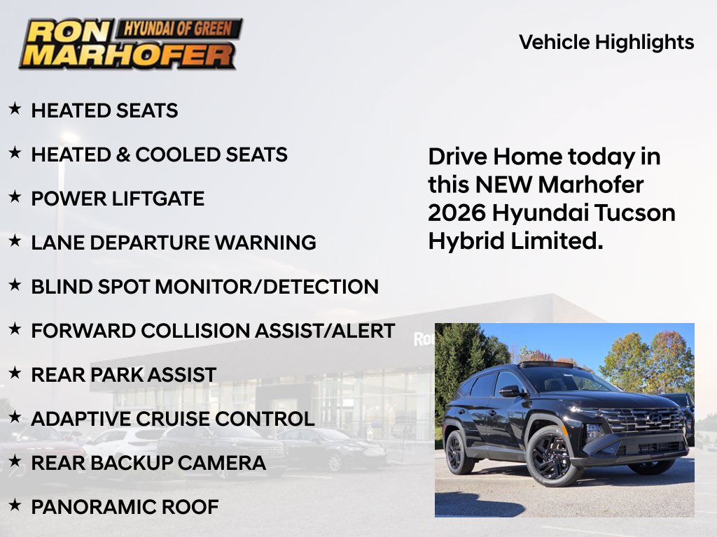 New 2026 Hyundai Tucson Limited AWD/4WD image 15