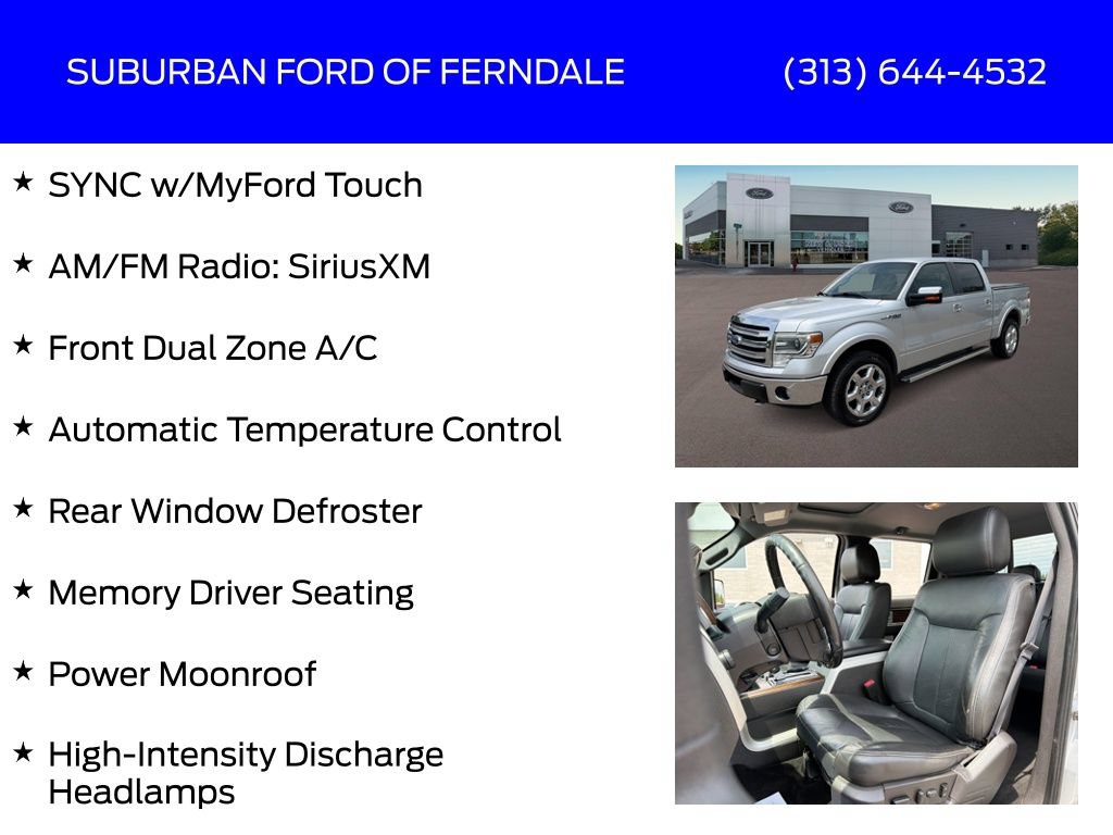Used 2013 Ford F150 Lariat w/ Luxury Equipment Group AWD/4WD image 17