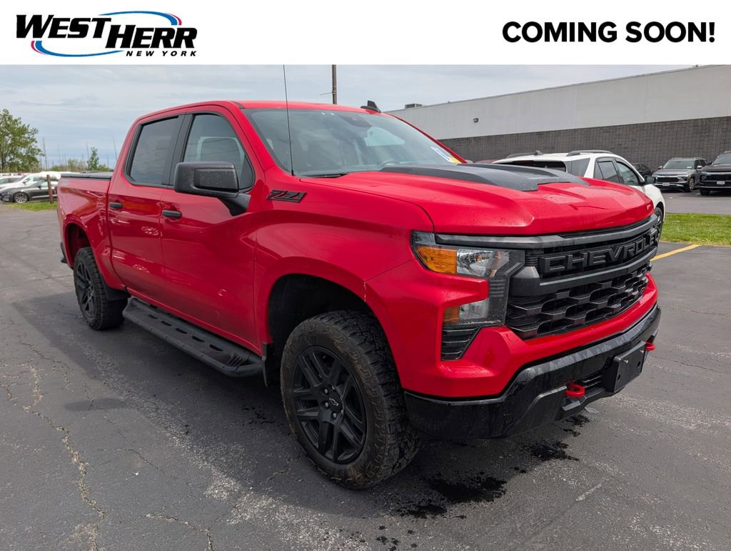 Used 2024 Chevrolet Silverado 1500 Custom Trail Boss w/ LPO, Dark Essentials Package