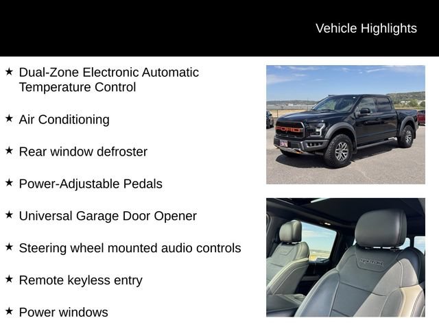 Used 2018 Ford F150 Raptor w/ Equipment Group 802A Luxury AWD/4WD image 15