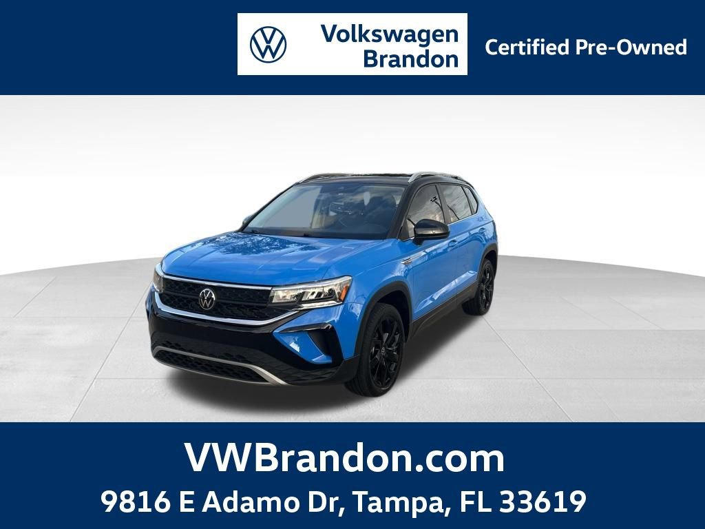 Used 2023 Volkswagen Taos SE w/ Panoramic Sunroof Package image 1