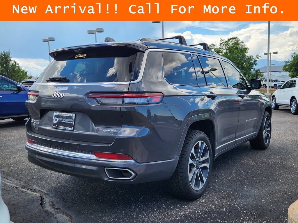 Used 2021 Jeep Grand Cherokee L Overland w/ Luxury Tech Group IV AWD/4WD image 7