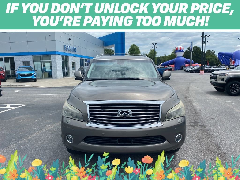 Used 2014 INFINITI QX80 2WD w/ Deluxe Touring Package
