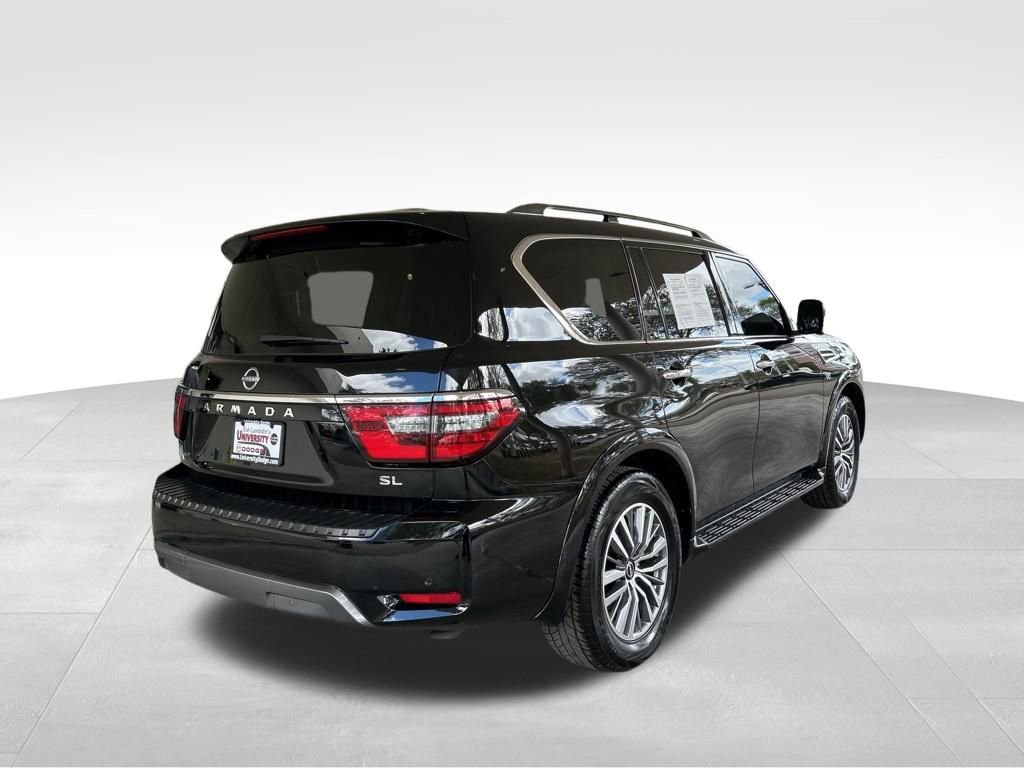 Used 2022 Nissan Armada SL w/ Captain's Chairs Package image 3