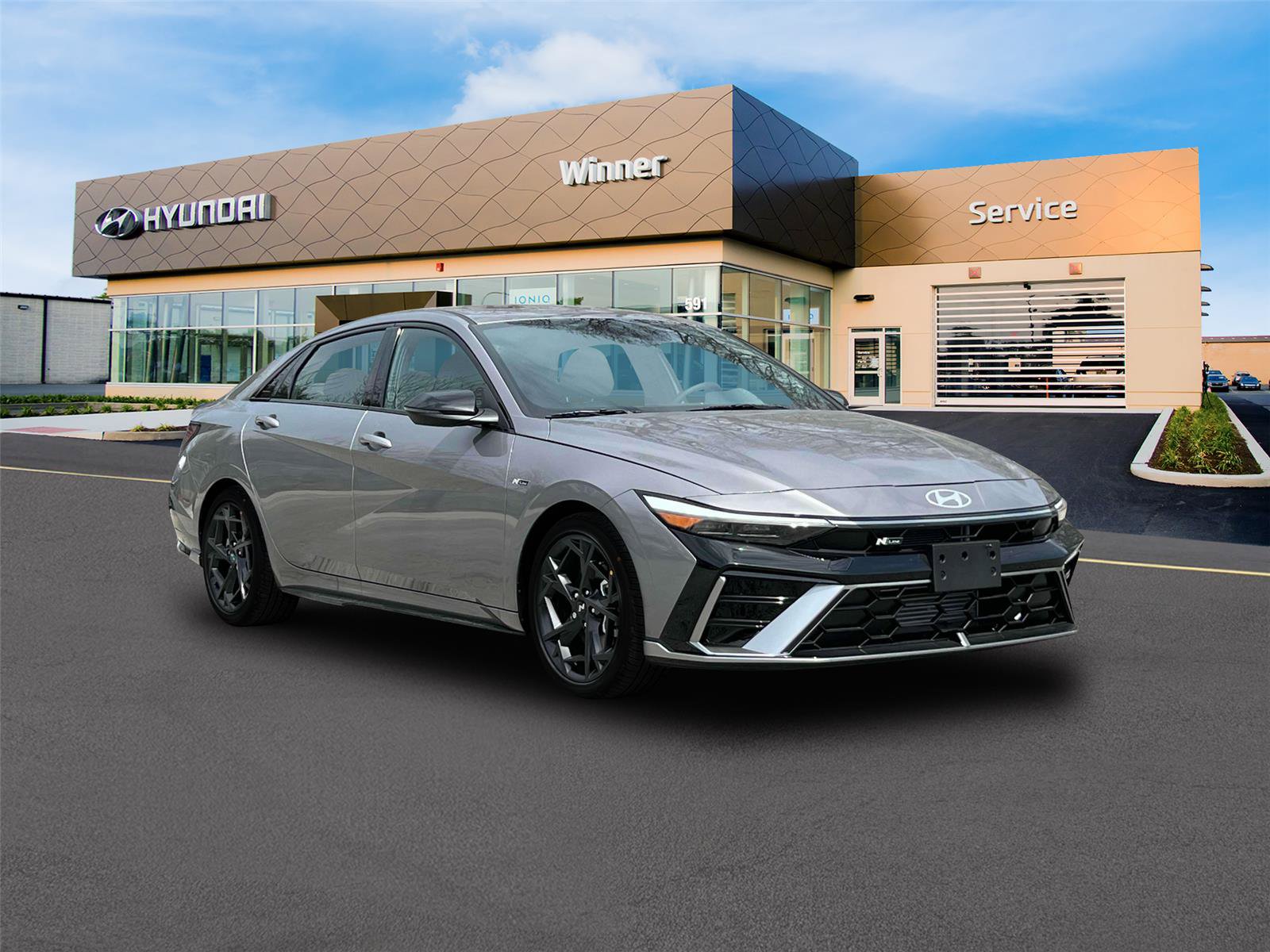 New 2025 Hyundai Elantra N Line FWD image 11