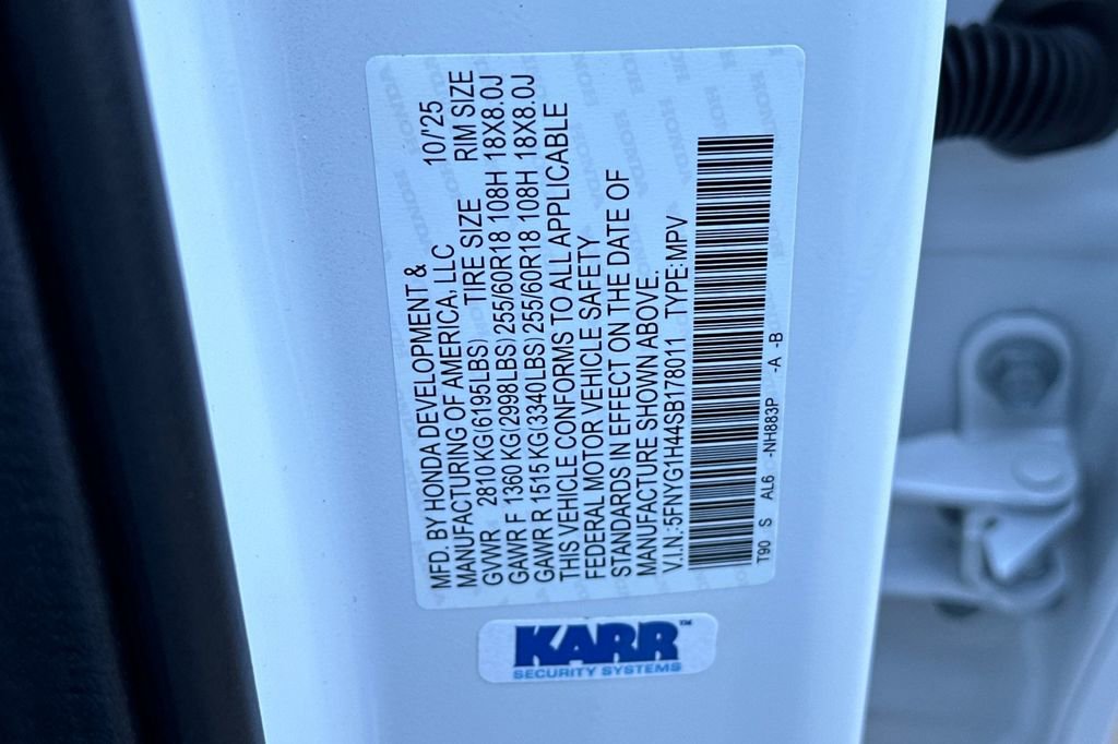 New 2025 Honda Pilot EX-L image 35