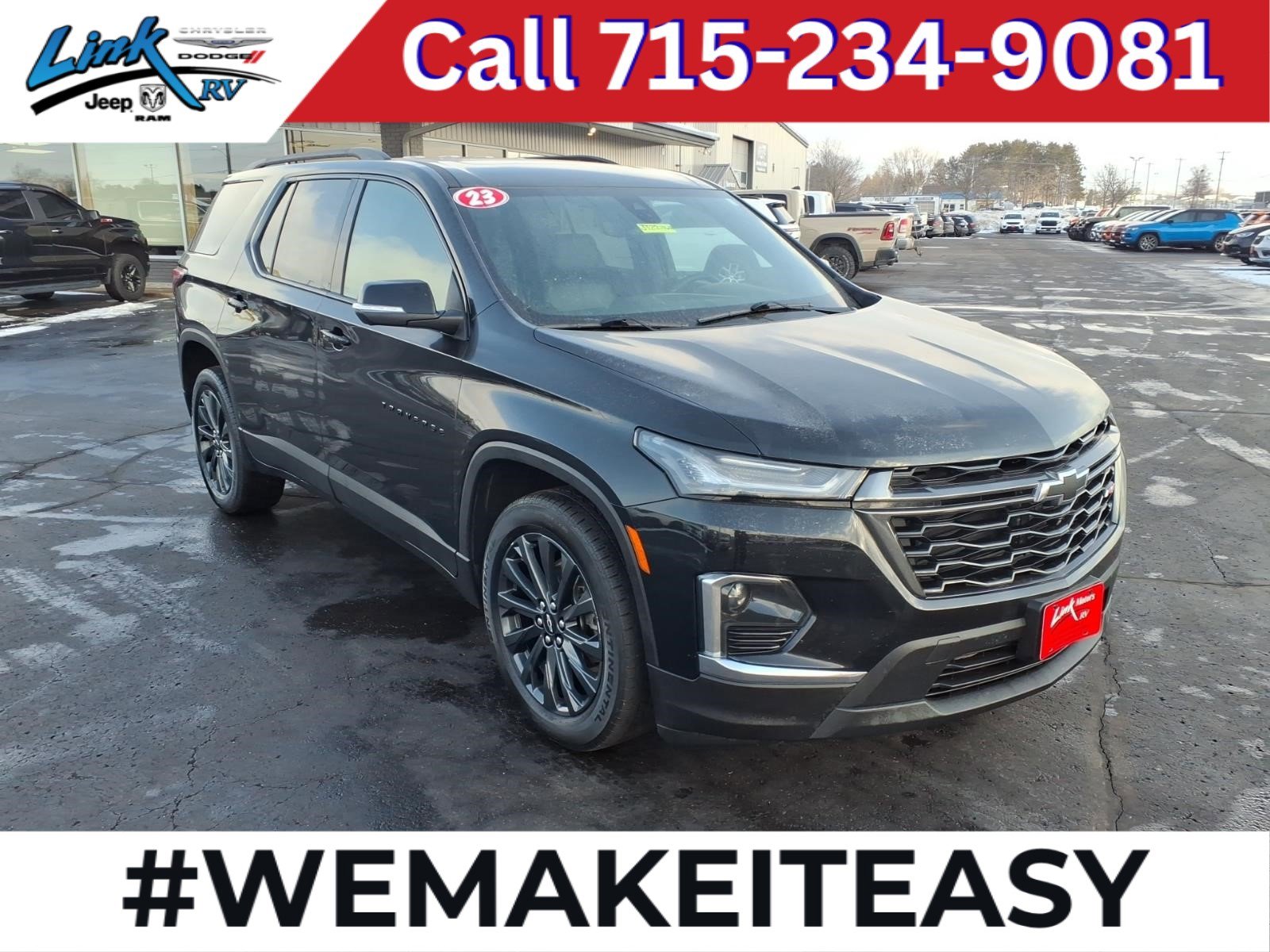 Used 2023 Chevrolet Traverse RS w/ LPO, Floor Liner Package image 1