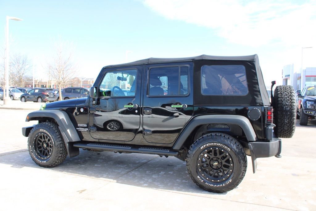 Used 2015 Jeep Wrangler Unlimited Sport w/ Mopar Black Appearance Group image 4