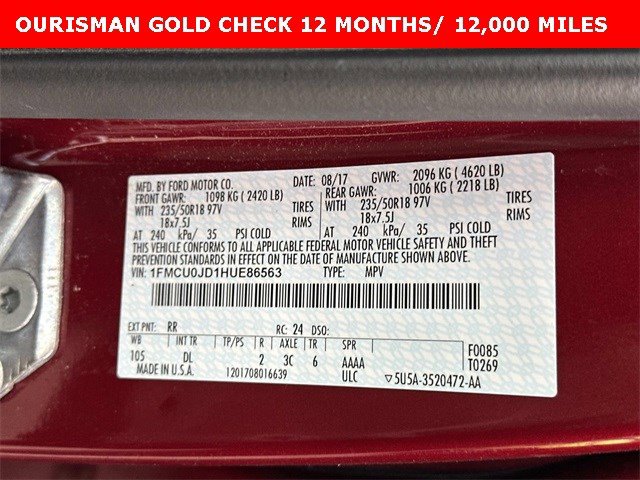 Used 2017 Ford Escape Titanium image 30