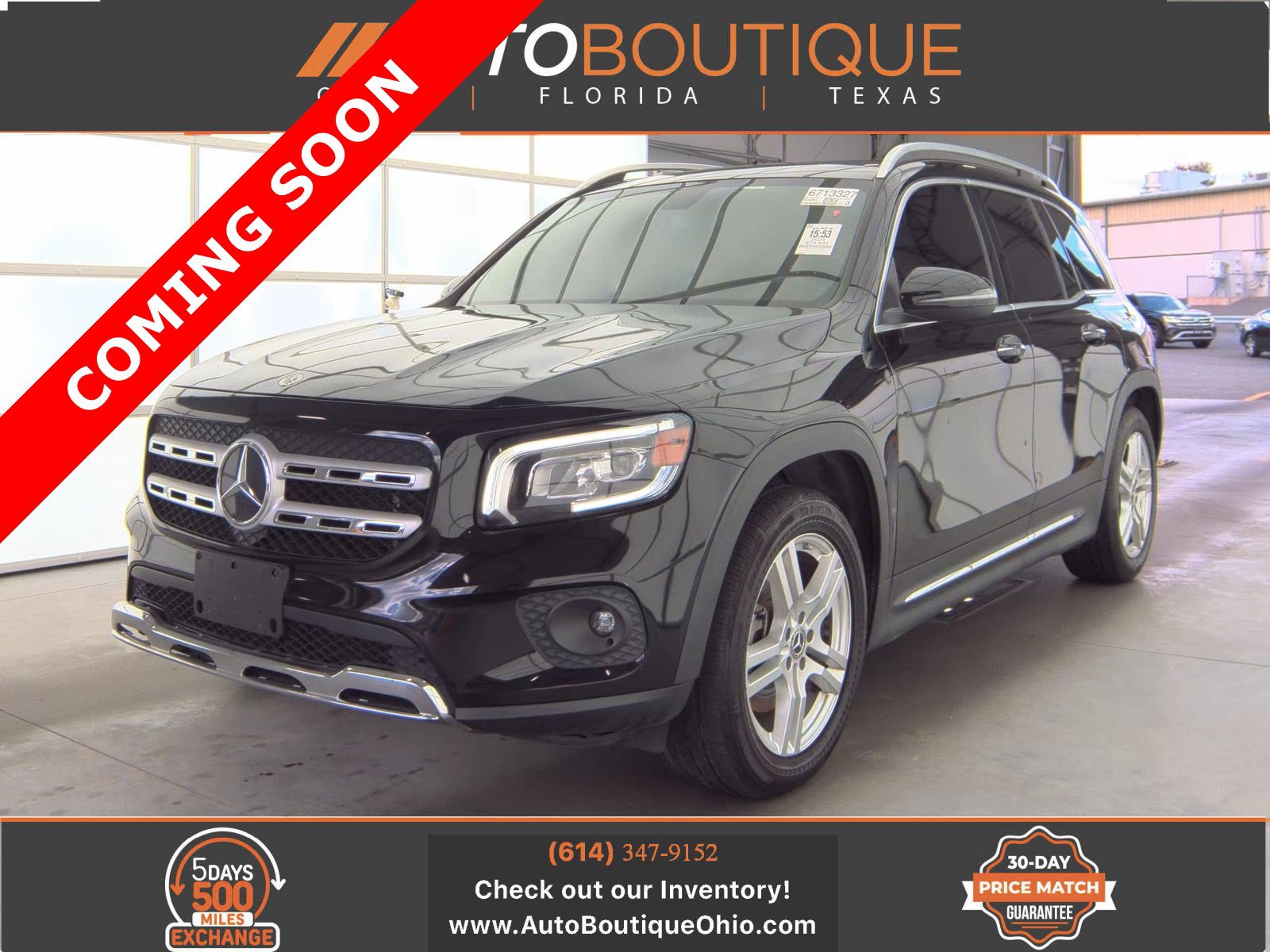 Used 2021 Mercedes-Benz GLB 250 4MATIC w/ Premium Package image 1