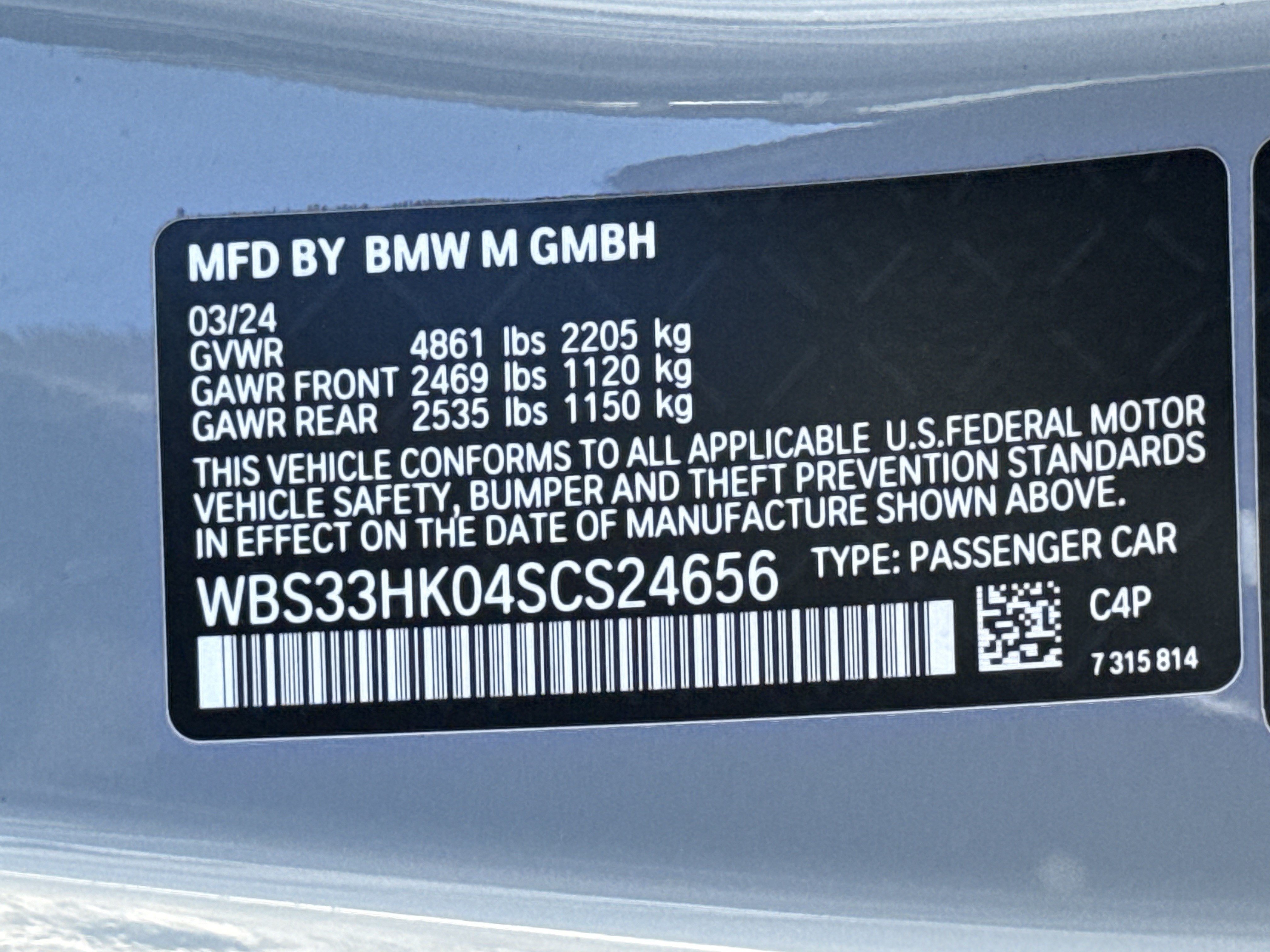 Used 2025 BMW M4 xDrive Competition w/ Executive Package AWD/4WD image 34