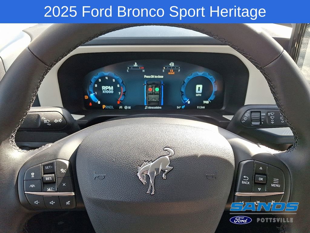 New 2025 Ford Bronco Sport Heritage w/ Convenience Package AWD/4WD image 13
