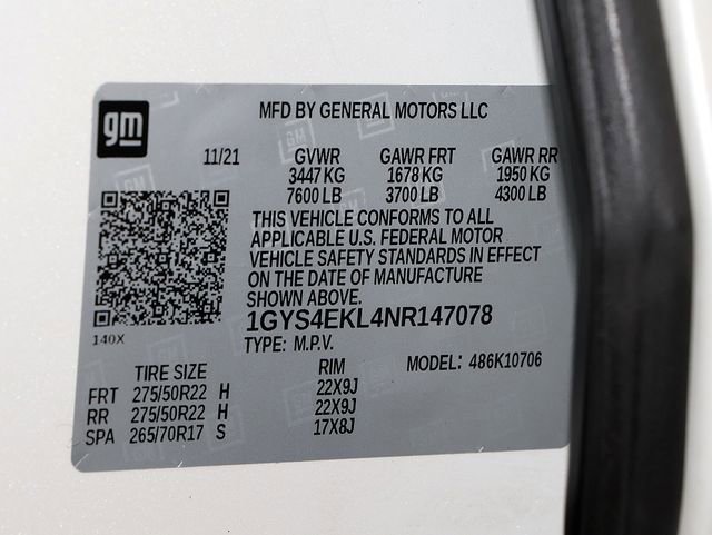 Used 2022 Cadillac Escalade Sport w/ Heavy-Duty Trailer Package AWD/4WD image 42