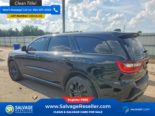 Used 2022 Dodge Durango SXT w/ Blacktop Package RWD image 3