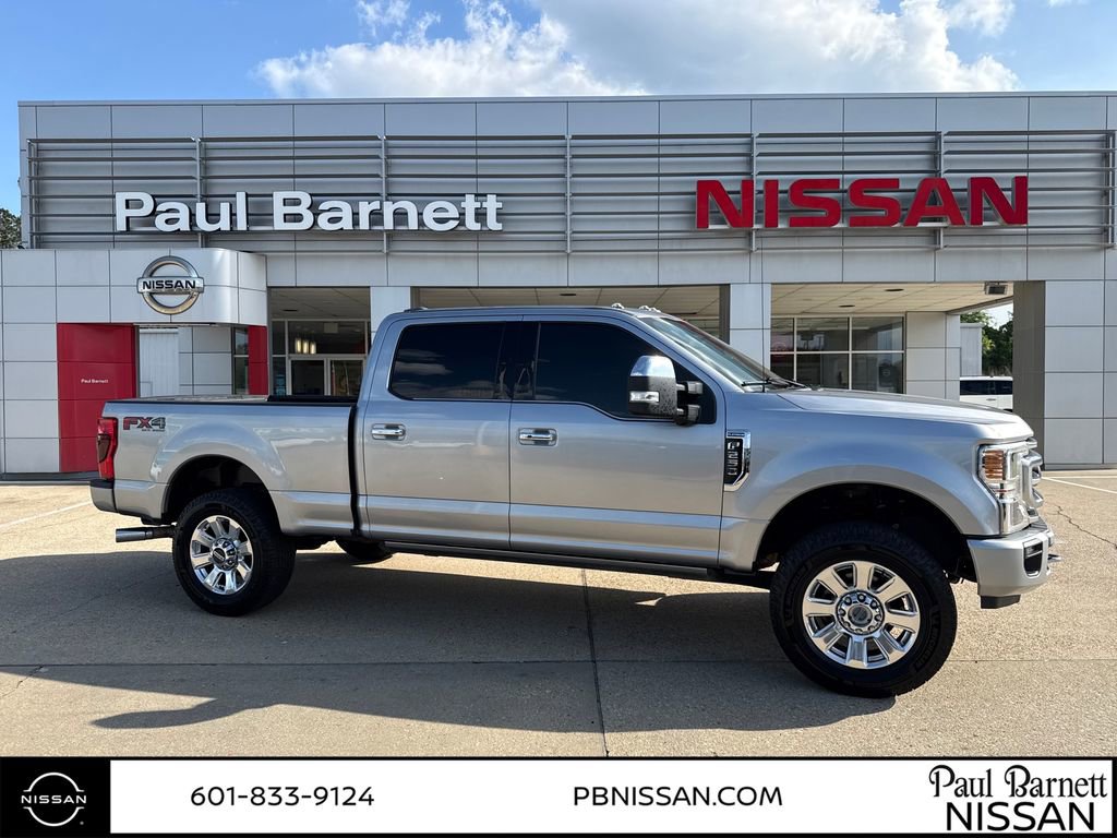 Used 2021 Ford F250 Platinum w/ FX4 Off-Road Package AWD/4WD image 14