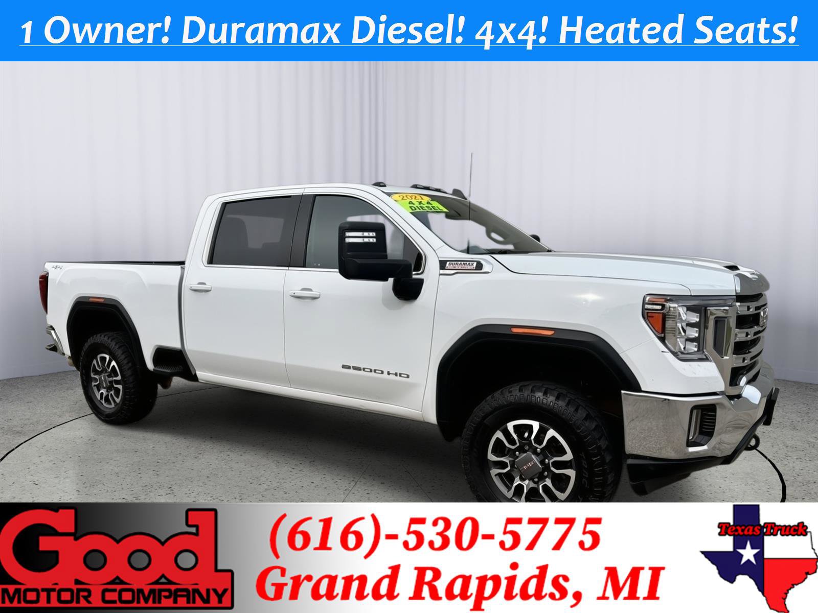 Used 2021 GMC Sierra 2500 SLE w/ SLE Value Package; image 1