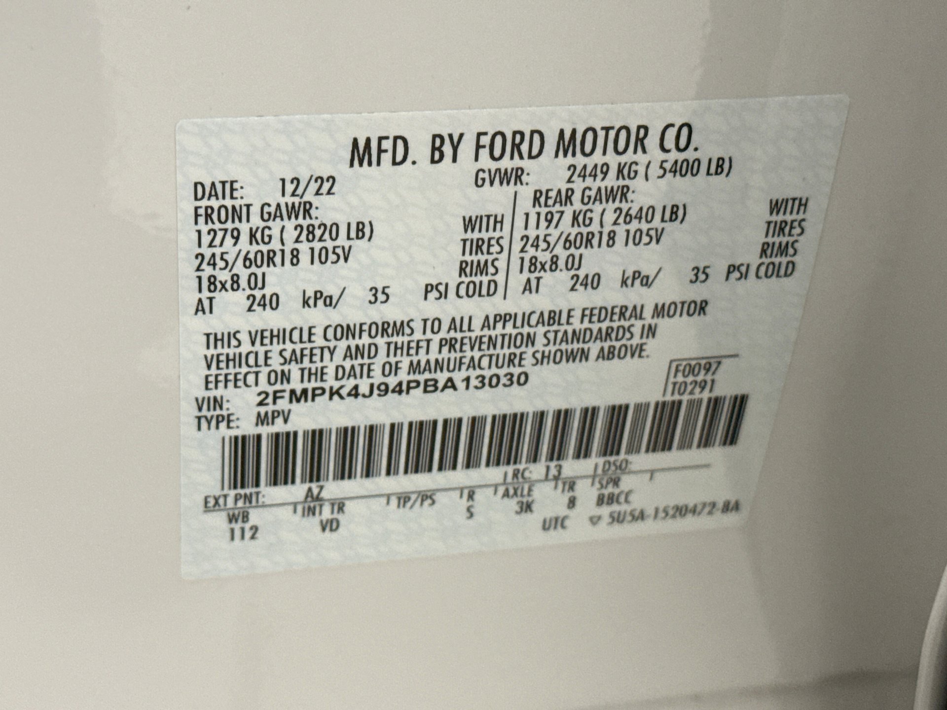 Used 2023 Ford Edge SEL w/ Convenience Package AWD/4WD image 24