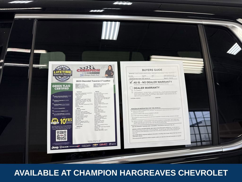 Certified 2023 Chevrolet Traverse LT image 43