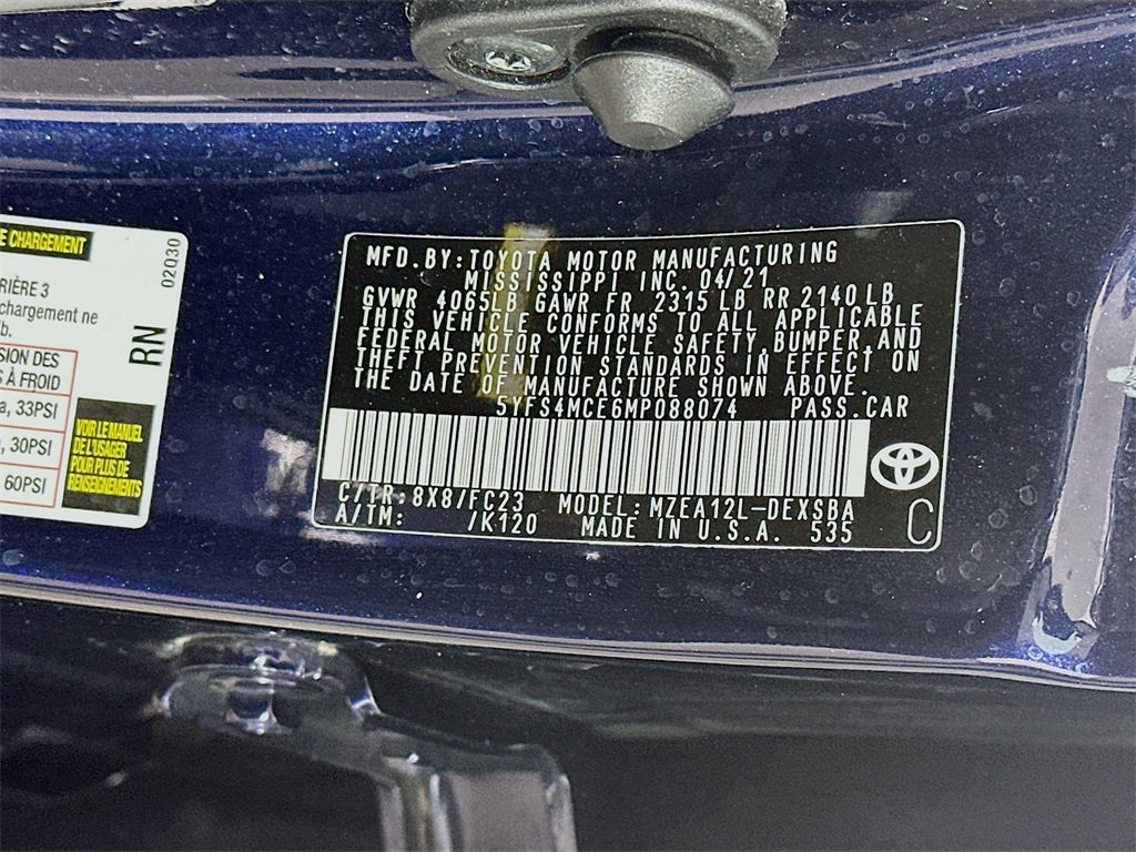 Used 2021 Toyota Corolla SE image 34