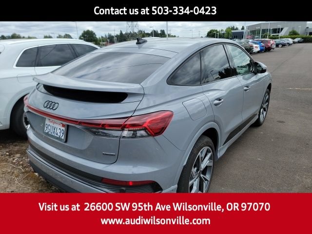 Used 2023 Audi Q4 e-tron Premium Plus w/ Premium Plus AWD/4WD image 2