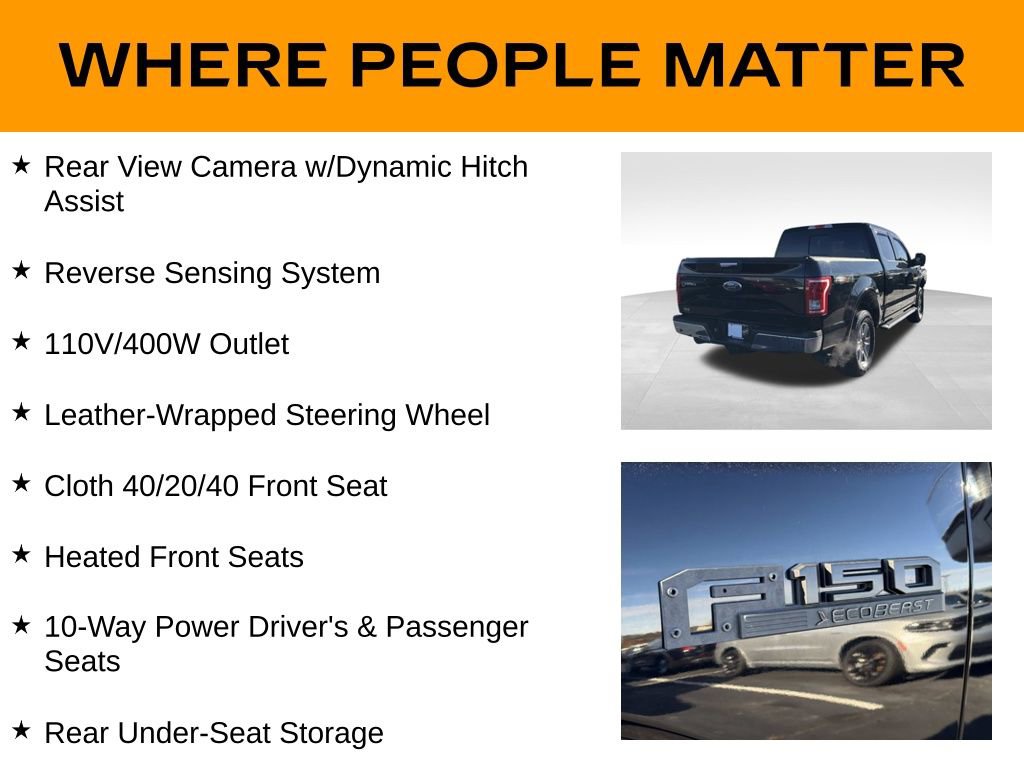 Used 2016 Ford F150 XLT w/ Equipment Group 302A Luxury image 41