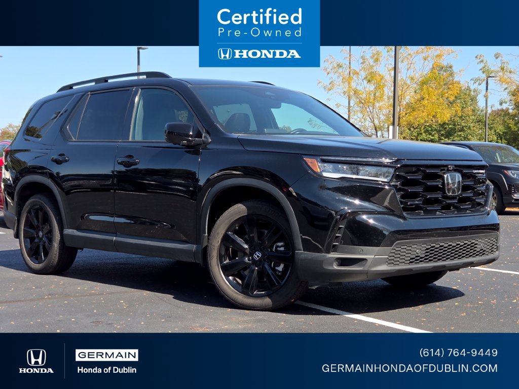 Certified 2025 Honda Pilot Black Edition image 1