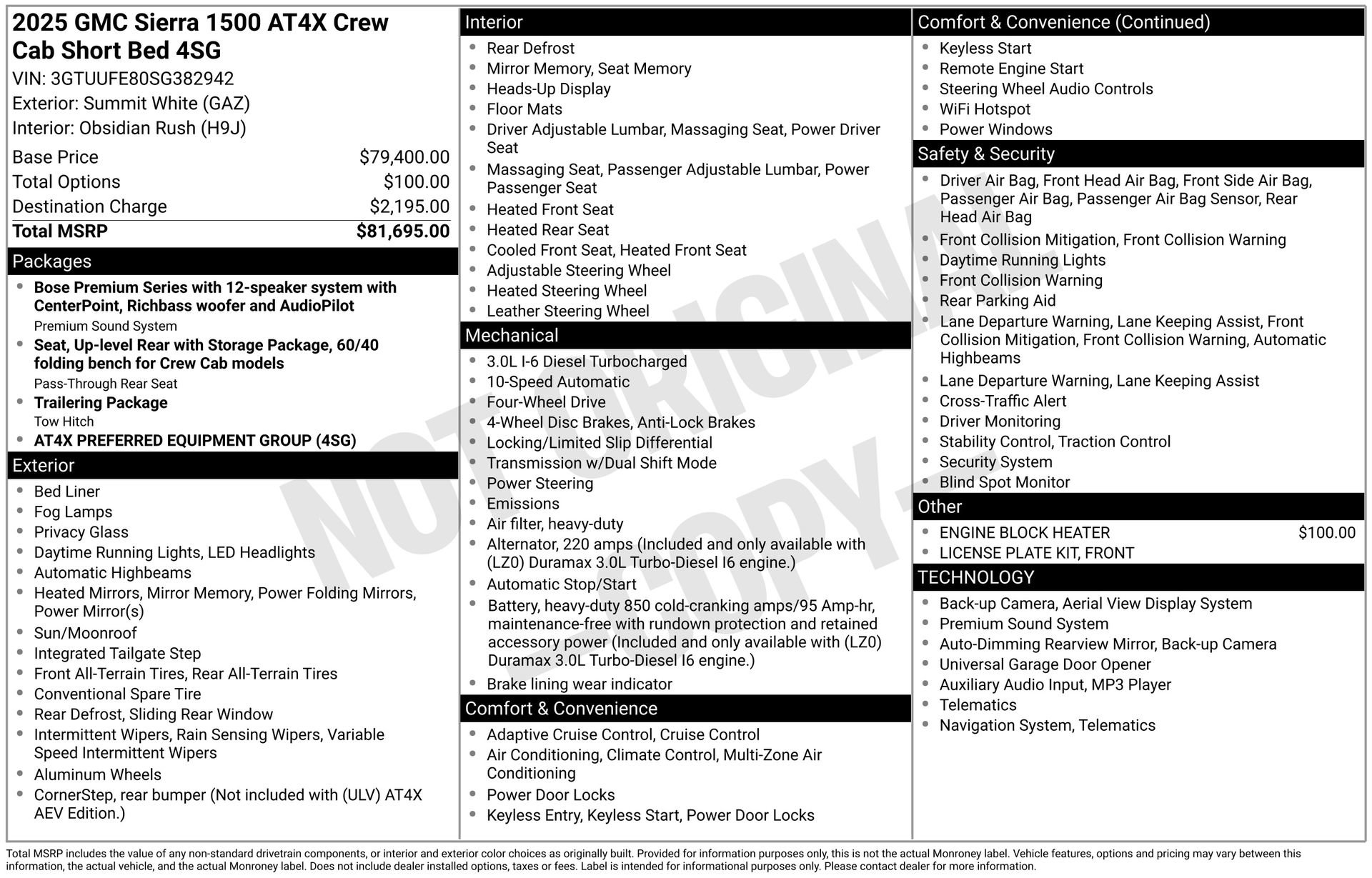 Used 2025 GMC Sierra 1500 AT4X image 29