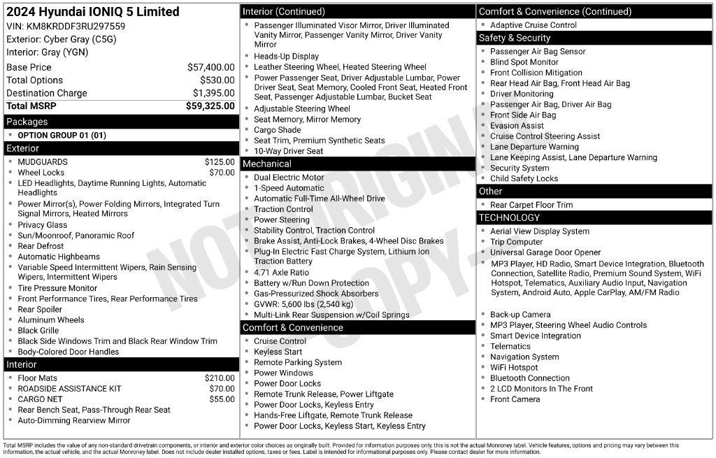 Used 2024 Hyundai Ioniq 5 Limited AWD/4WD image 11