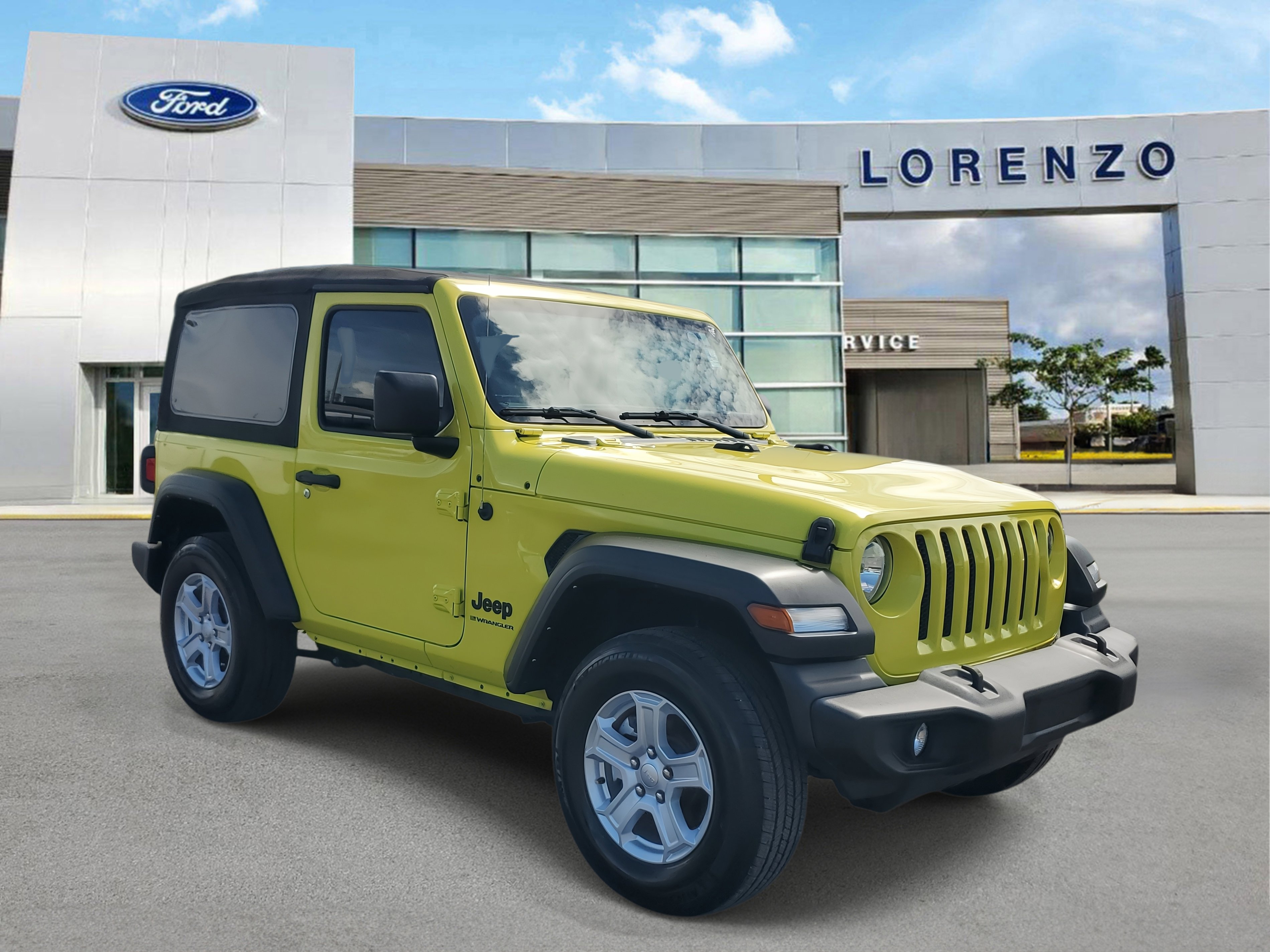 Used 2023 Jeep Wrangler Sport image 3