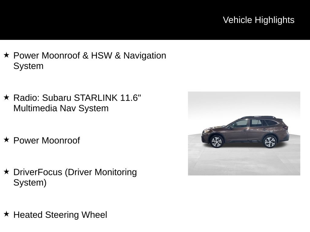 Certified 2022 Subaru Outback Limited AWD/4WD image 5