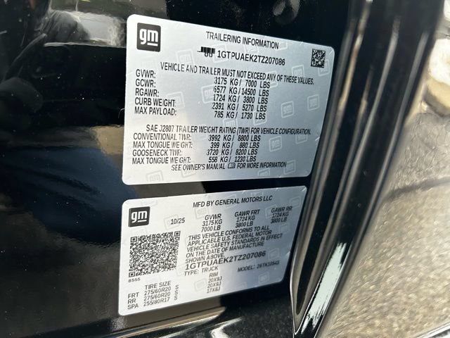 New 2026 GMC Sierra 1500 Pro w/ Graphite Edition AWD/4WD image 13