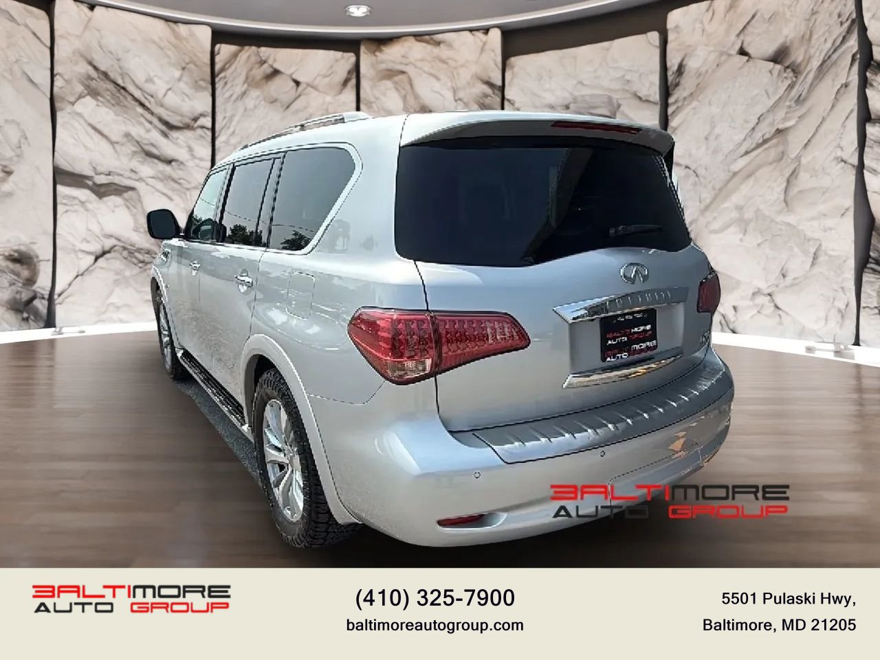 Used 2017 INFINITI QX80 4WD w/ Driver Assistance Package image 6