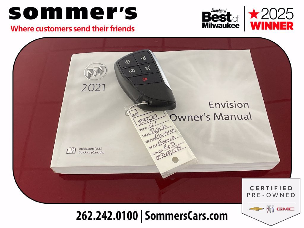 Used 2021 Buick Envision Essence AWD/4WD image 26