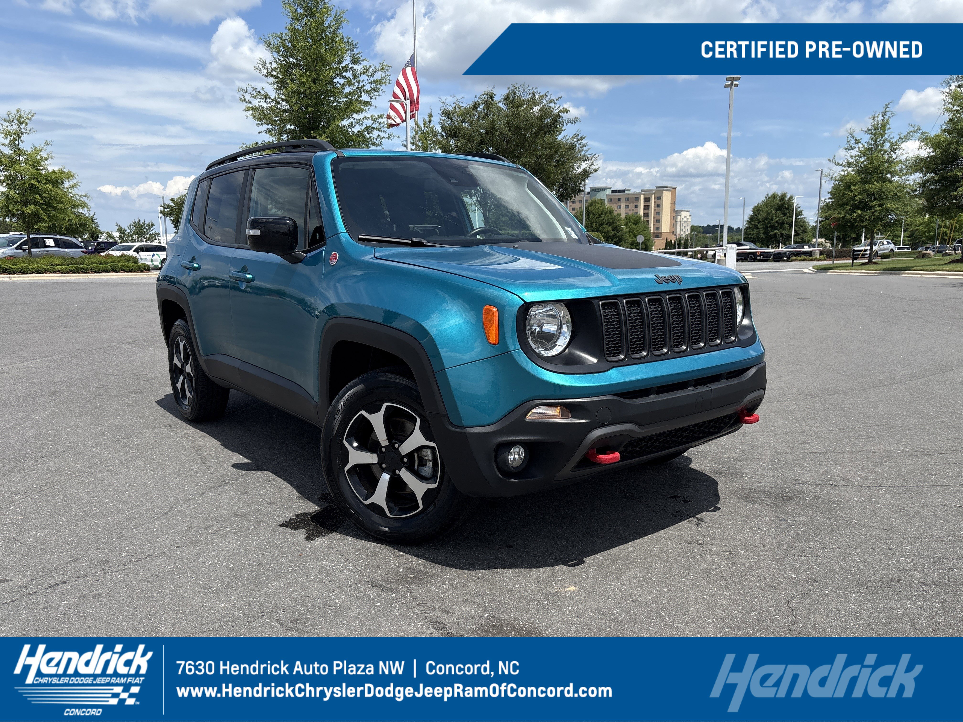 Certified 2022 Jeep Renegade Trailhawk AWD/4WD image 1