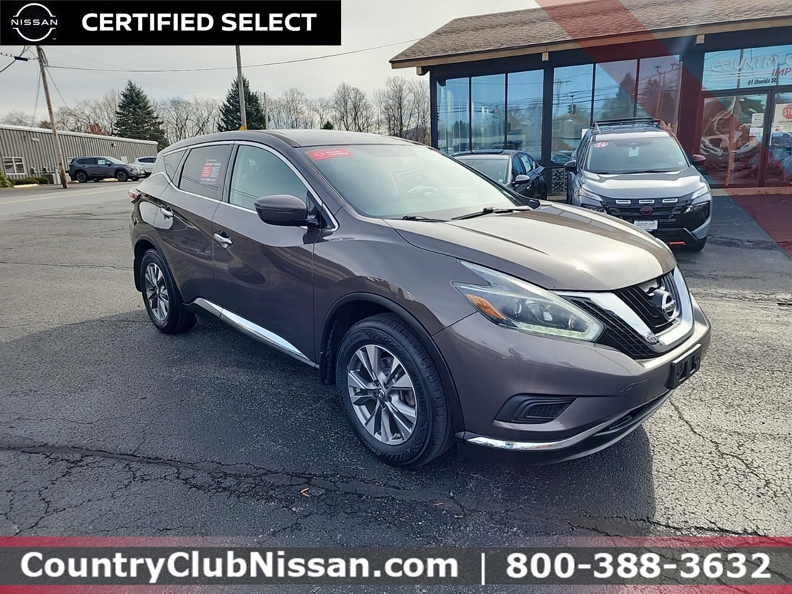 Certified 2018 Nissan Murano S
