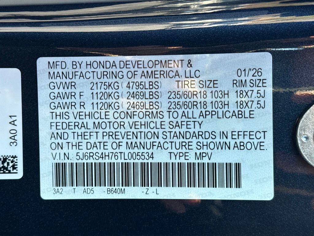 New 2026 Honda CR-V EX-L image 26