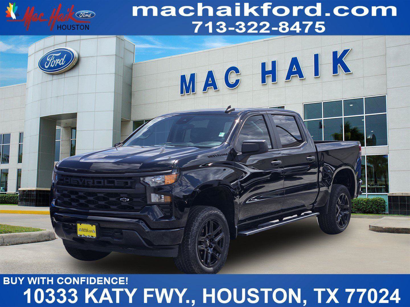Used 2023 Chevrolet Silverado 1500 Custom w/ LPO, Dark Essentials Package